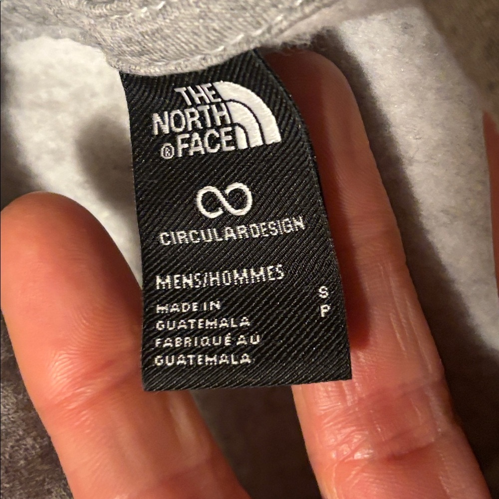 North Face hooded sweatshirt: Men’s small - Picture 3 of 5